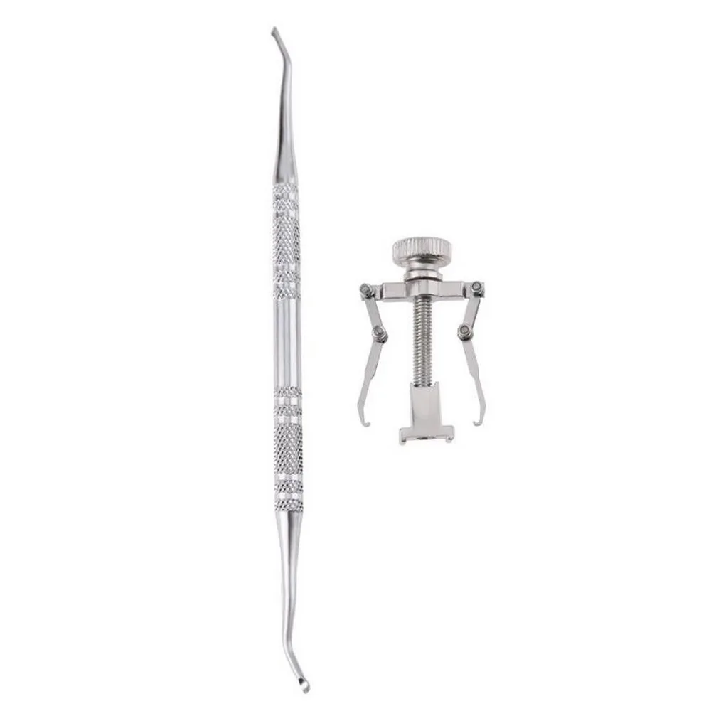 Серебряный фиксатор из нержавеющей стали для коррекции вросших ног инструмент