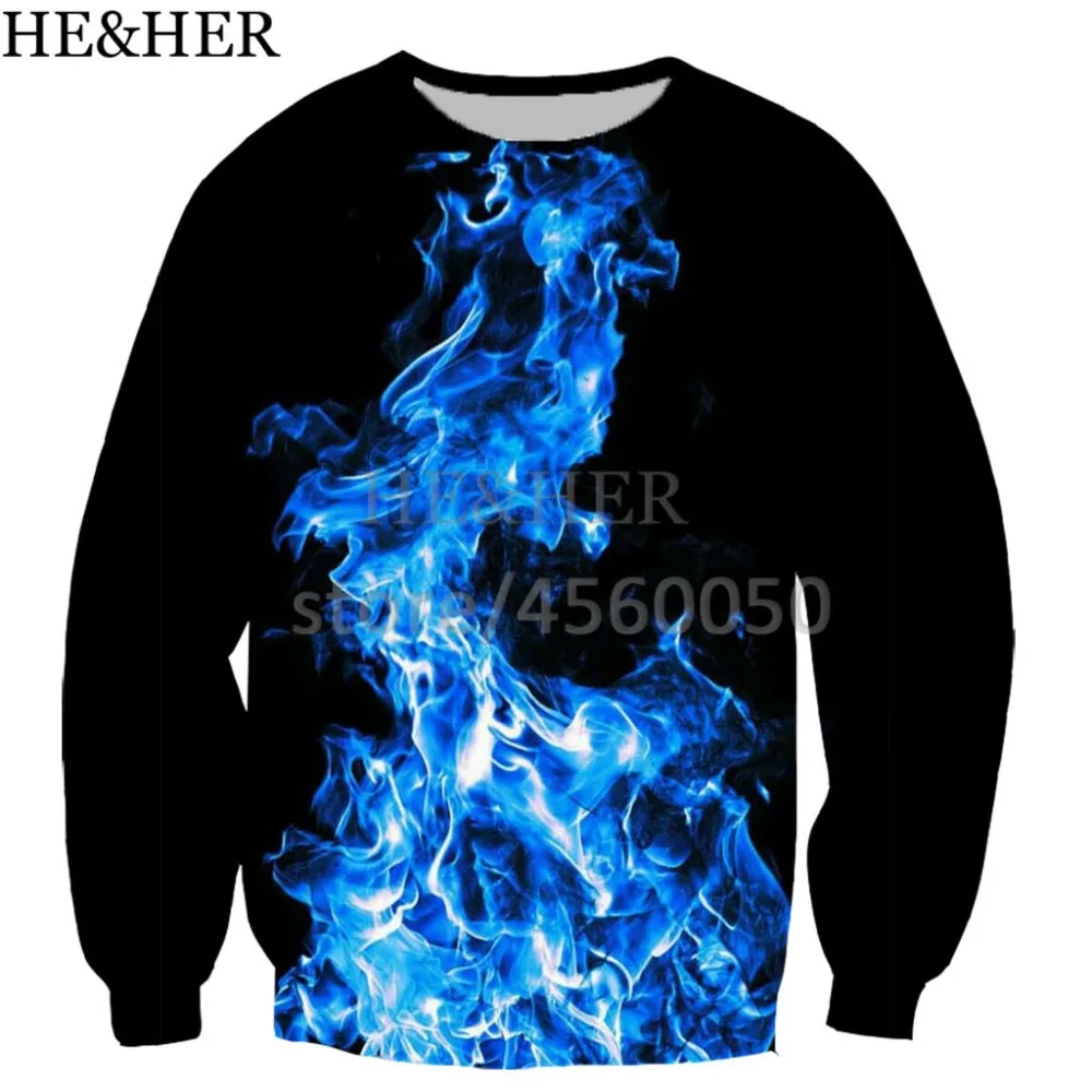 

The FUNNY flame men women pullover sweatshirts plain sweatshirt 3D printed cool sweatshirts streetstyle sweatshirts