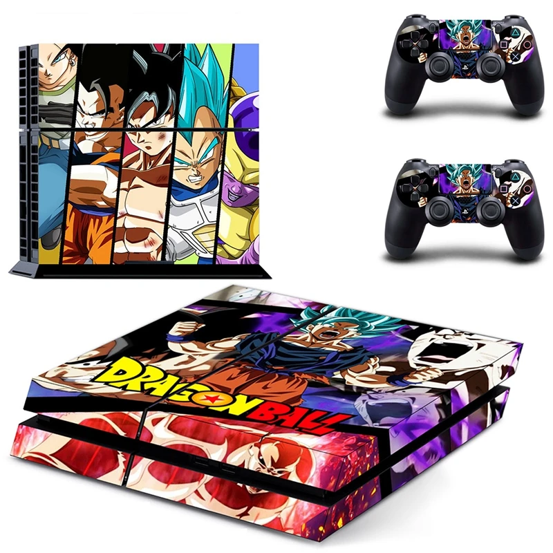 HOMEREALLY наклейка s Dragon Ball Z Обложка Наклейка PS4 Кожа Наклейка для sony Play Station 4 консоль и контроллер ps4 тонкая кожа