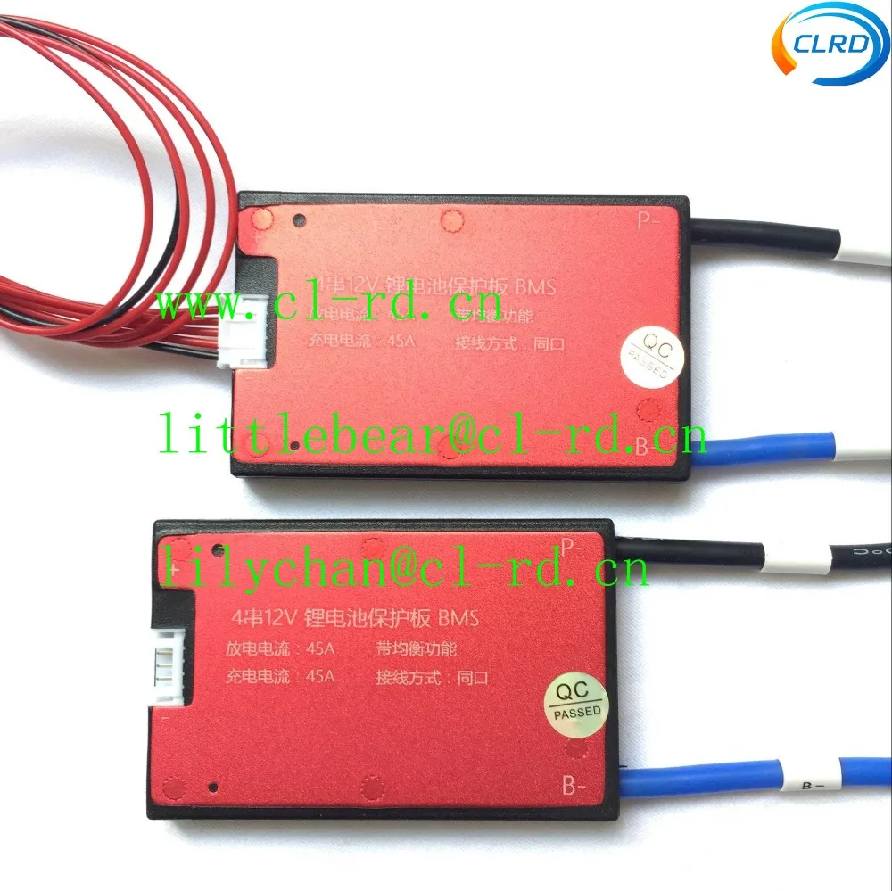 10 шт./лот 4S 12 В литий ионный аккумулятор схема защиты модуля pcb с функцией
