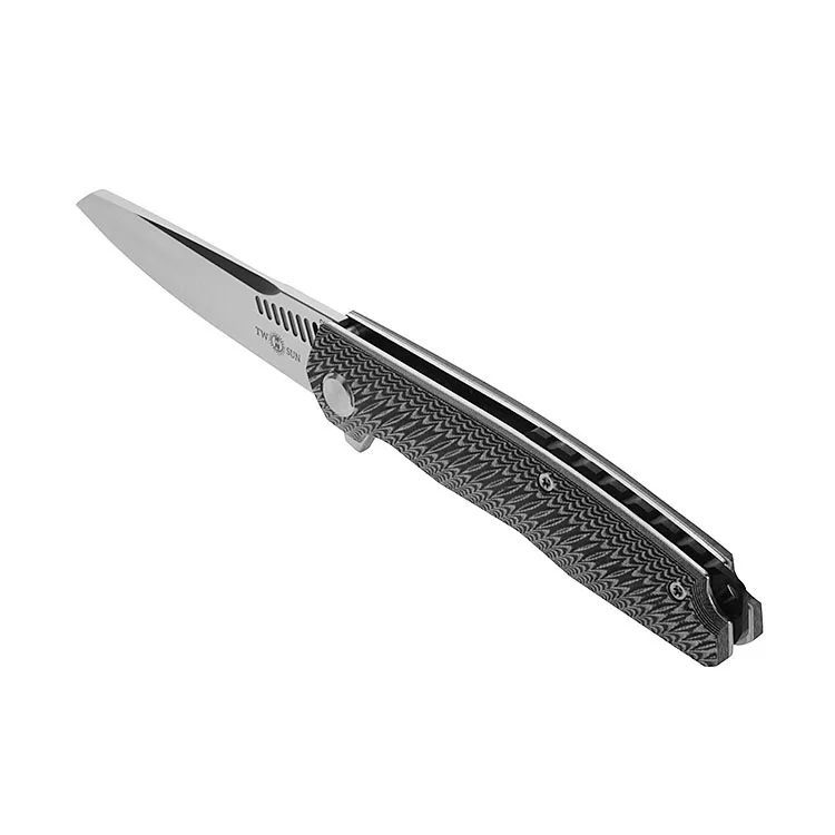 TWOSUN TS16 G10 складной нож D2 атласное Лезвие Керамический шариковый подшипник