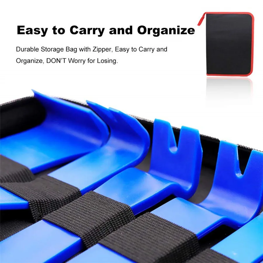 19 шт. инструменты для снятия и обивки автомобильных панелей зажим плоскогубцы