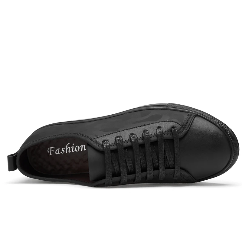 Мокасины мужские из натуральной кожи дышащие удобные на шнуровке Повседневная