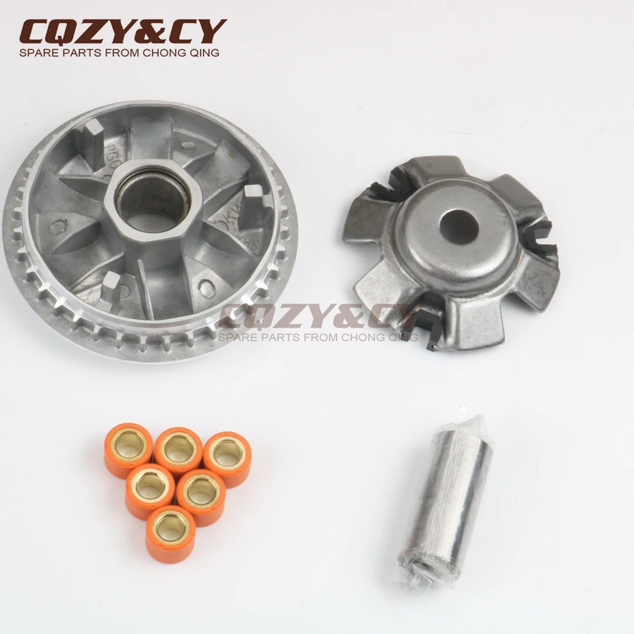 Scooter Variator Set w / 10g-18g 18x14mm rollers for MOTOFINO MF150QT 150cc 4-stroke | Автомобили и мотоциклы
