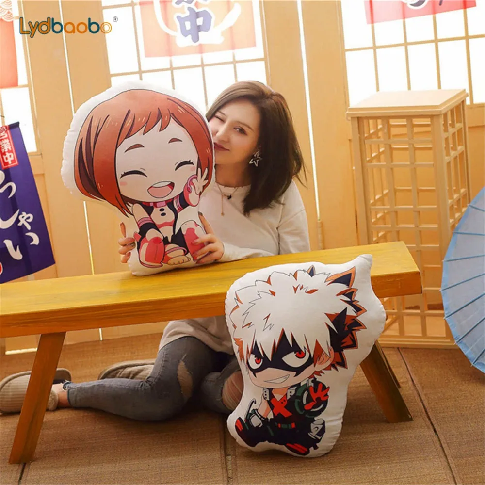 My Hero Academia Аниме Boku Yoh Asakura Katsuki Bakugo Shoto Toooroki куклы подушка раздавливаемые мягкие
