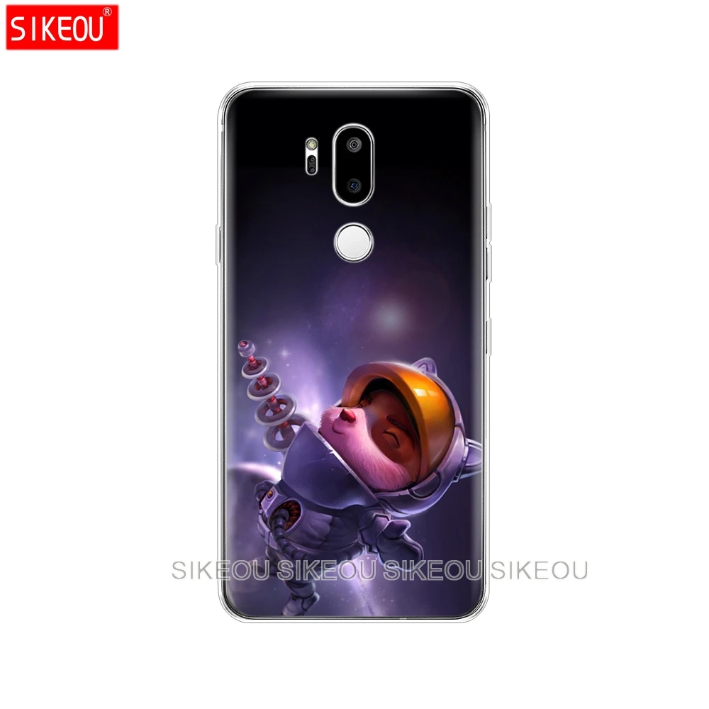 Силиконовый чехол для телефона LG G7 Q8 Q6 G6 MINI G5 V30 V7 V9 k10 k8 X POWER 2 League of Legends Teemo