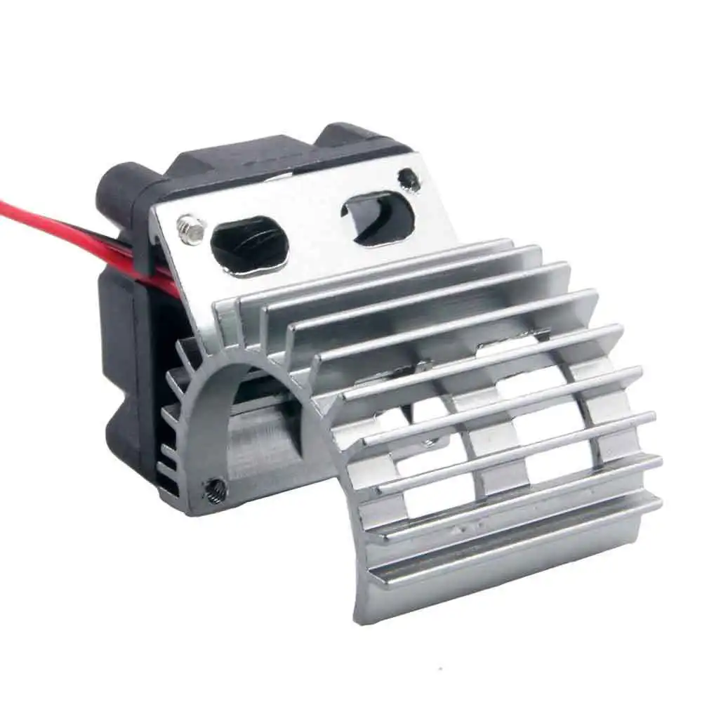 RC HSP Gray Alum 380 390 теплоотвод двигателя DC 5V Бесщеточный вентилятор для грузовика