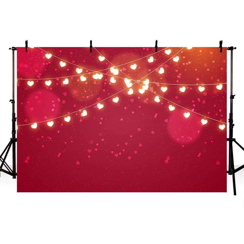 Виниловые фоны для фотостудии фон фотосъемки День Святого Валентина Красное