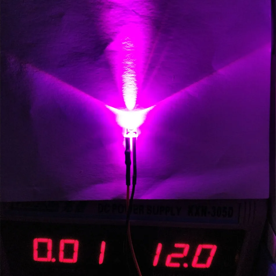 100 шт. 3 мм 5 мм Вспышка Blink светодиодный Диод 12 В 20 см Предварительно проводной белый красный зеленый синий желтый УФ RGB светильник лампы излучающий диод предварительно припаянный