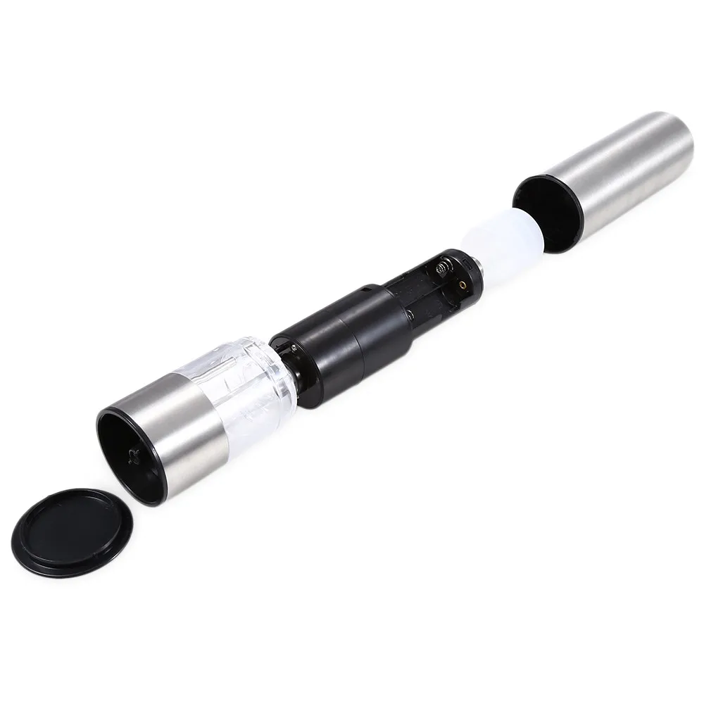 Мельница для перца из нержавеющей стали электрическая мельница специй солода