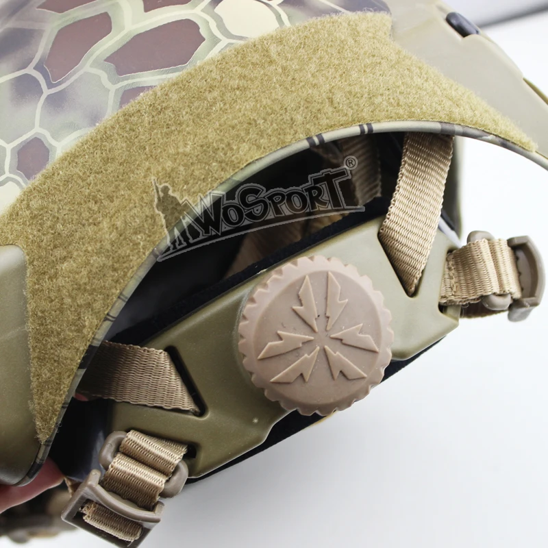 Tactical Helmet MH Standard FAST OCC DIAL Adjustable Original Camouflage Outdoor CS War Game Airsoft Paintball Head Protector | Спорт и