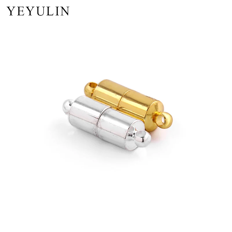 10 пар цилиндрические магнитные штекеры 13 х6 мм|clasps connector|magnetic claspsjewelry clasps |
