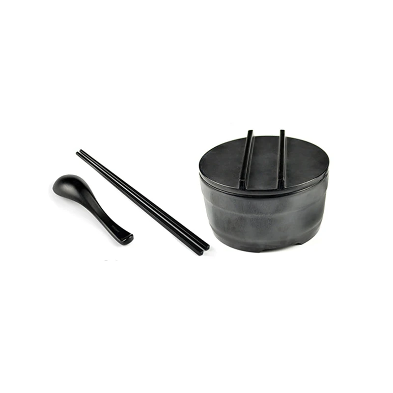 Меламиновая посуда керамическая имитирующая с крышкой миска для лапши салата