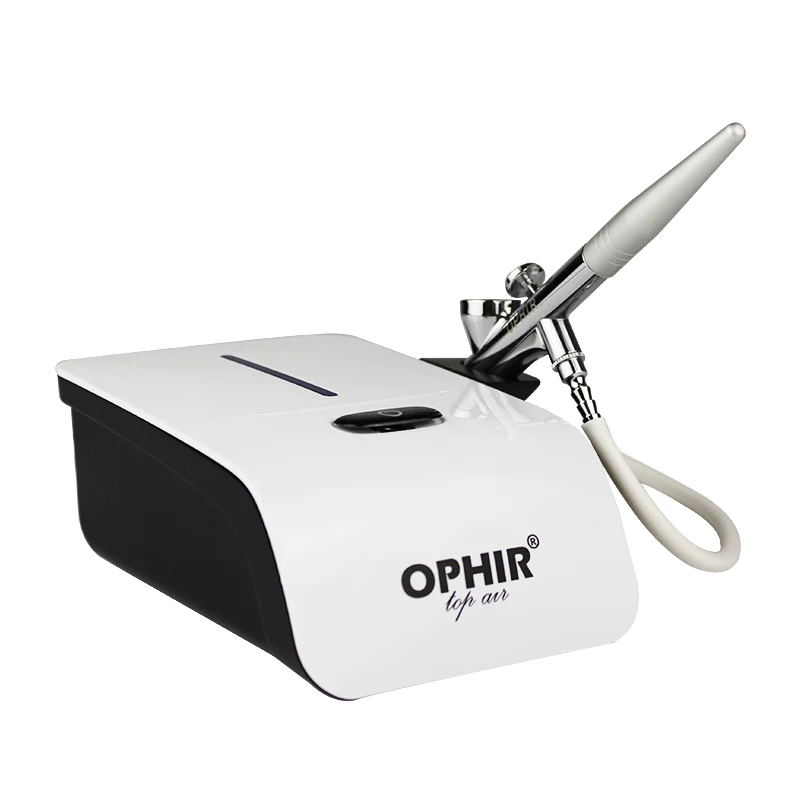 Набор для макияжа OPHIR Pro Airbrush система Kit с воздушным компрессором и консилером