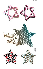 Rocooart HC1164 водонепроницаемый поддельные татуировки наклейки для женщин грудь наручные браслеты флэш тату-Скорпион Временные татуировки для мальчиков