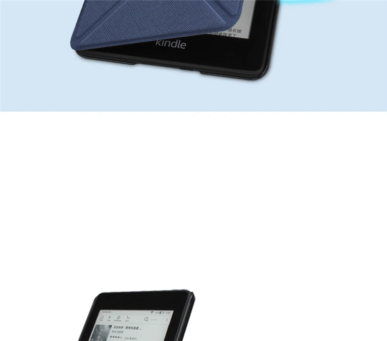Kindle Paperwhite 4 складной чехол из искусственной кожи смарт-чехол для Amazon Kindle Paperwhite 10го поколения с подставкой-держателем