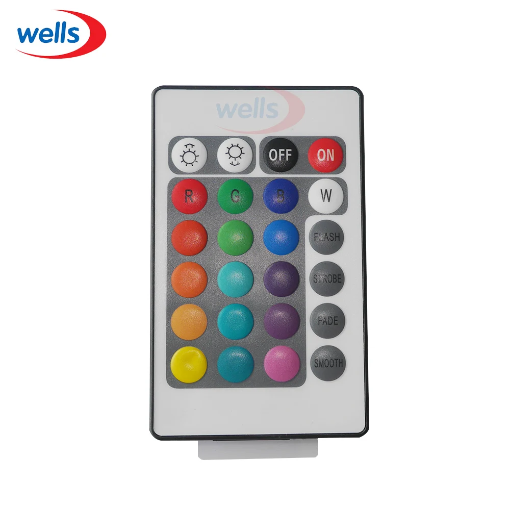 1 шт. RGB / RGBW wifi контроллер с 24 клавишным пультом дистанционного управления IOS/Android