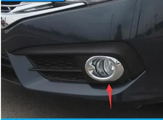 Передние и задние противотуманные фары из АБС-пластика декоративные блестки для