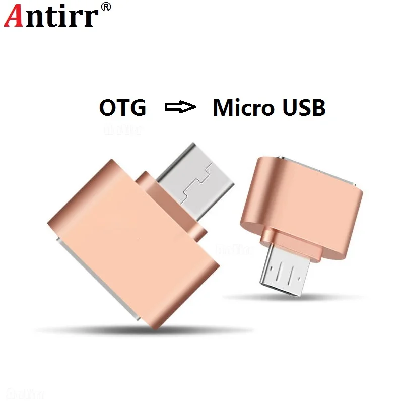 Antirr Android Micro USB OTG Кабель адаптер 2 0 Мини конвертер для флэш накопителя мыши