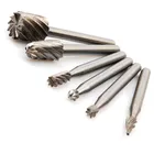 Набор мини-сверл dremel, комплект из 6 насадок для деревообработки, для резьбы по дереву
