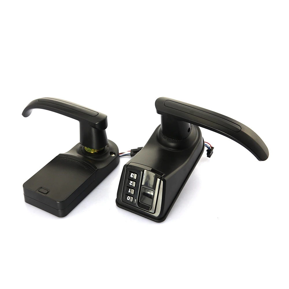 DHL Free Shipping ADEL LS911 Black LS9 Biometric Fingerprint Password Key Door Lock L/R Handle /S1 Professional Access Control |