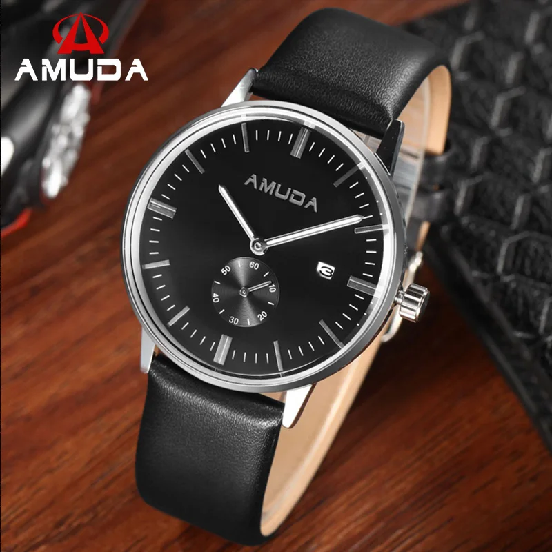 Amuda Брендовые Часы для мужчин повседневное спортивные наручные часы синий Уход