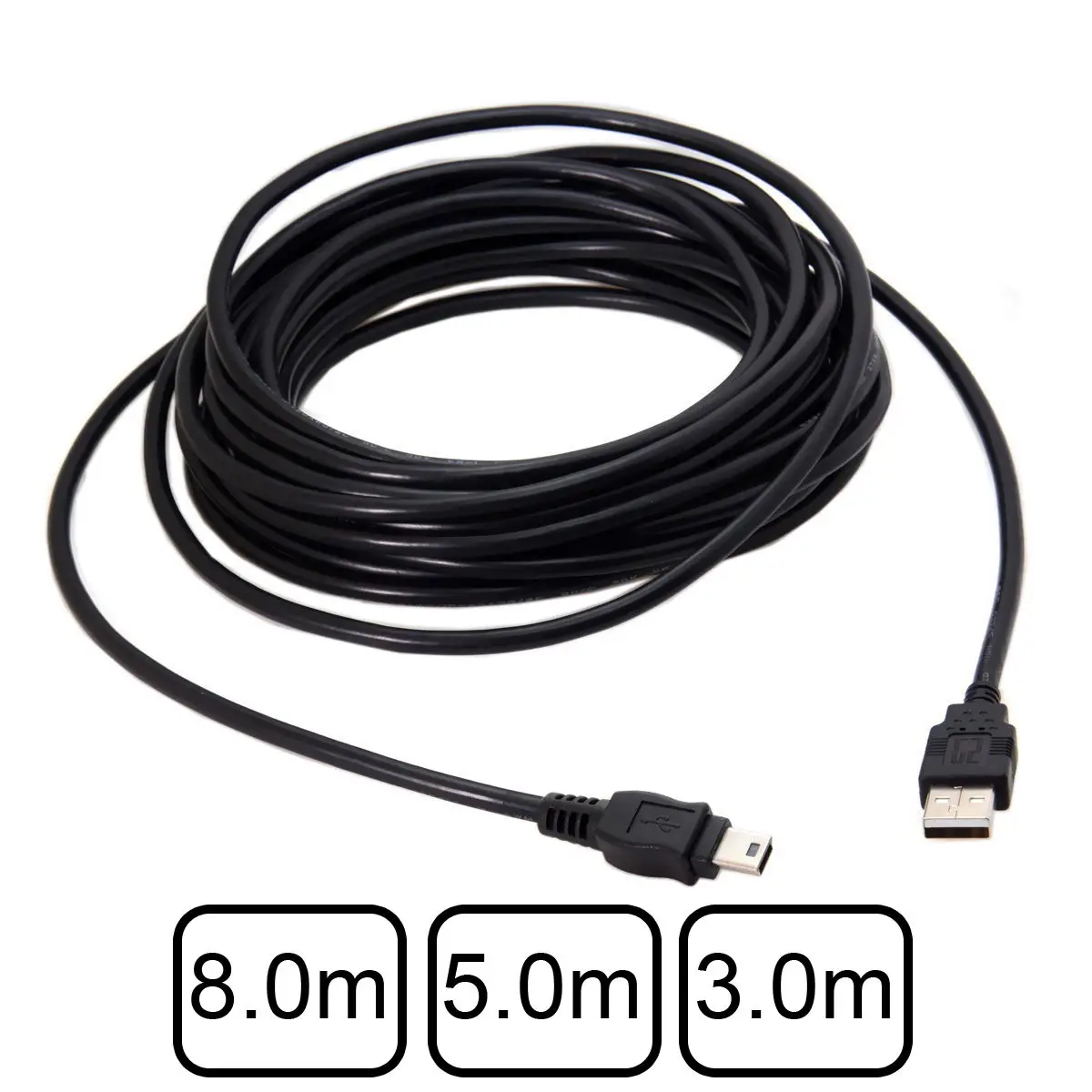 CY Mini USB 5Pin к 2 0 кабель для передачи данных жесткого диска камеры и телефона 8 м 5 3 |