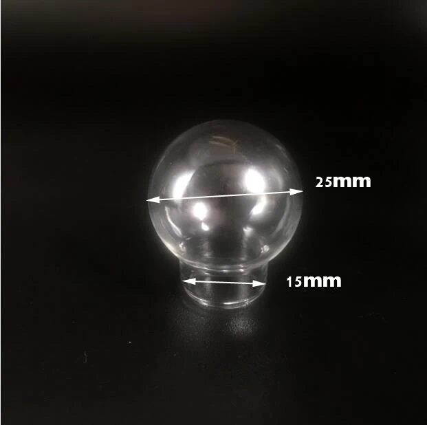 20pieces 30x20mm 25x15mm 20x15mm 20x12mm Transparent Globe Shaped Empty Bottles Wishing pendant For Gift Accessories | Украшения и