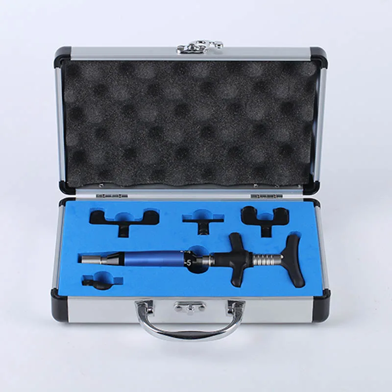 Новый 6 уровней 4 головки хиропрактики регулирующий инструмент позвоночника