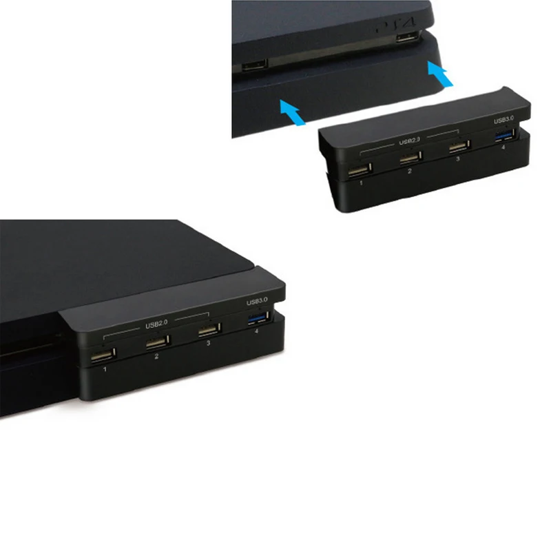 Аксессуары для PS4 Slim Play Station 4 Console USB HUB 3 1 высокоскоростной порт 2 0 Playstation Slim|station