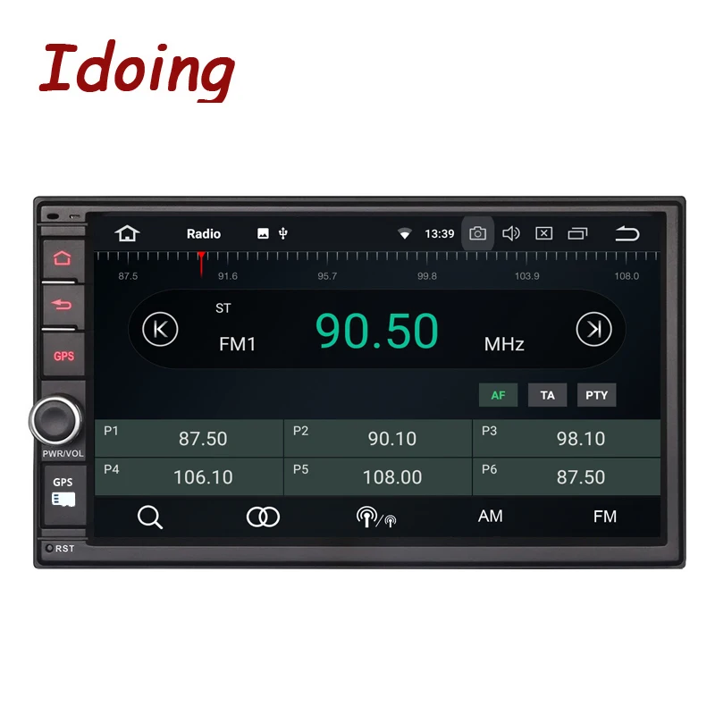 Idoing 4 ГБ ОЗУ 32G ROM рулевое колесо 7 &quotУниверсальный 2Din Android 8 0 автомобильный DVD