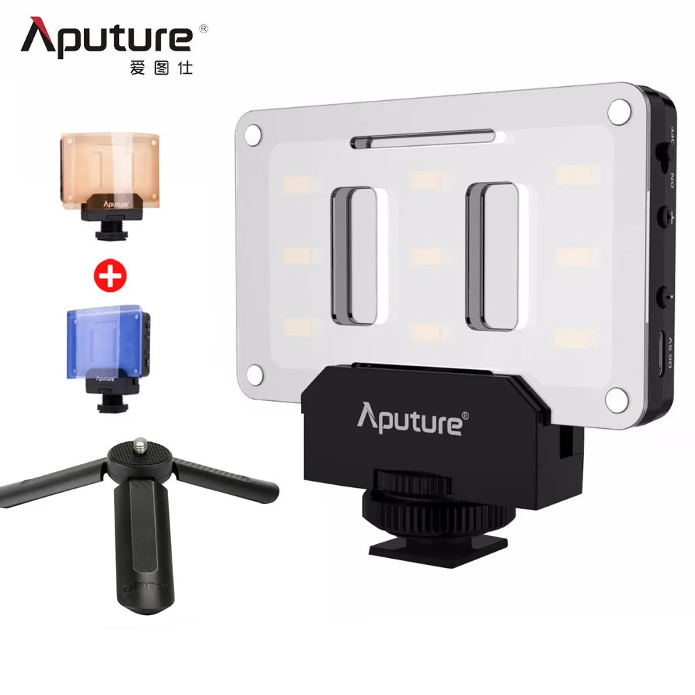 Aputure AL-M9 карманный светодиодный видео светильник на камеру студийный