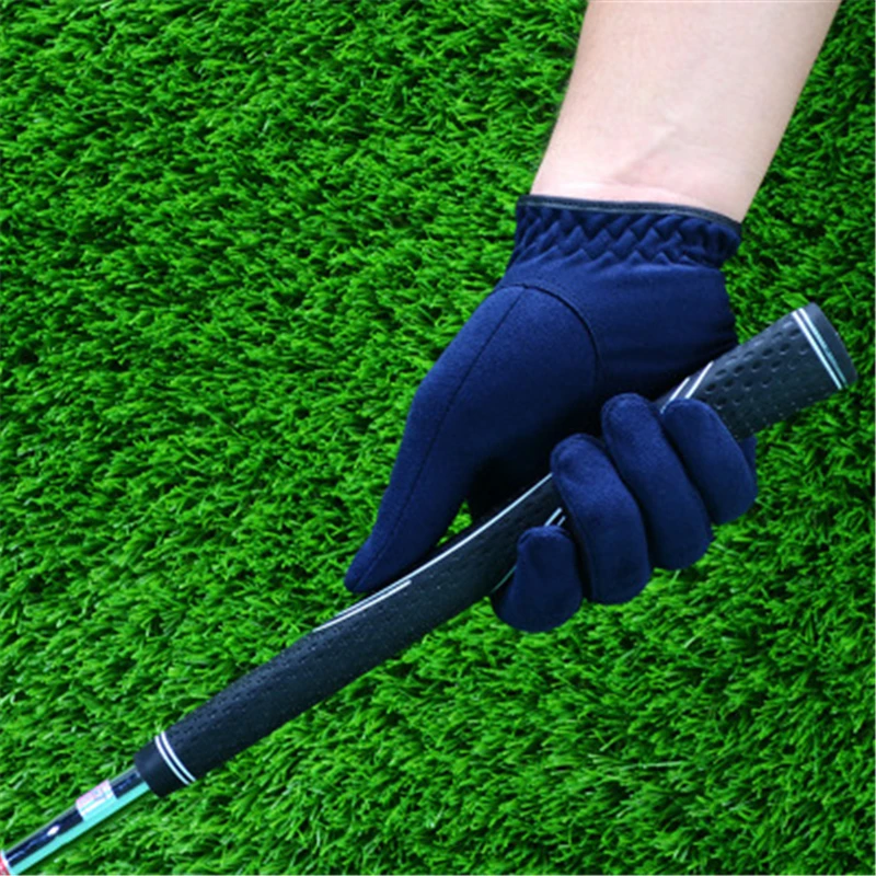 Мужские перчатки для гольфа с правой и левой стороны из абсорбирующей ткани