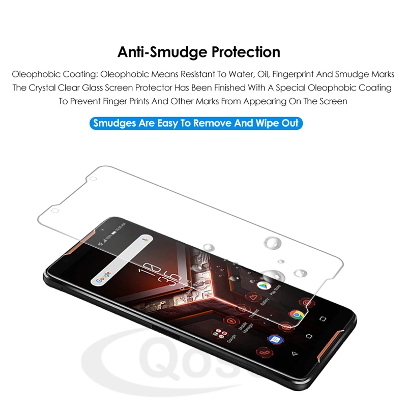 10 шт закаленное стекло для ASUS ROG Phone 9H защитная пленка против царапин для ASUS ROG Phone II ZS600KL стеклянная защита экрана