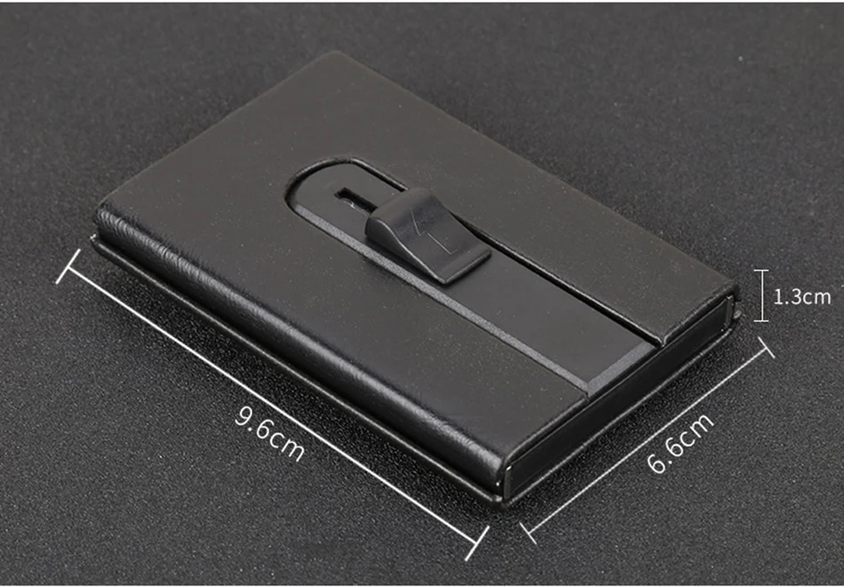 Artmi чехол для кредитных карт RFID Блокировка компактный мужской кошелек