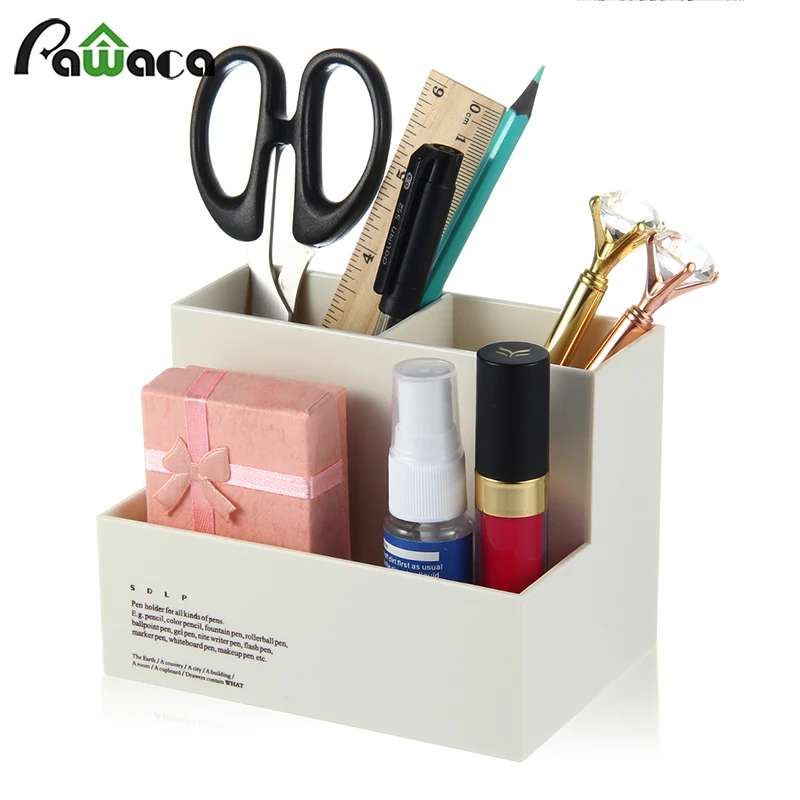 1 комплект Многофункциональный без крышки отсека пластиковый ящик для хранения 3