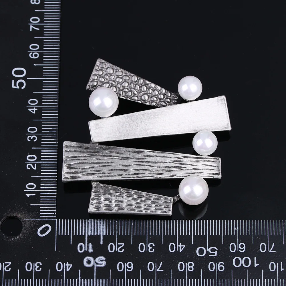 2017 Ретро Изысканная разноцветная брошь с искусственным жемчугом для женщин