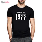 Мужские топы с круглым вырезом и коротким рукавом, в стиле ретро