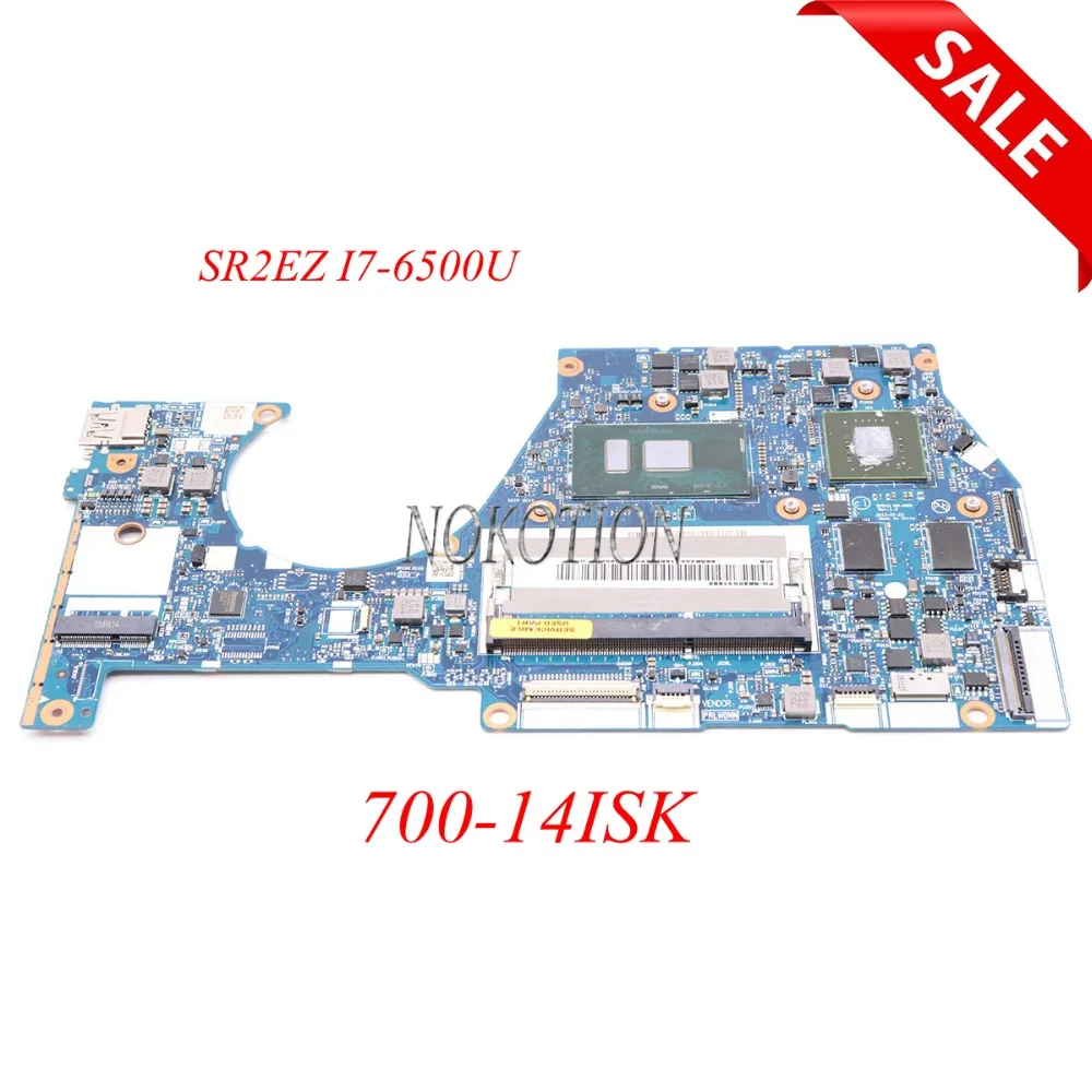 

NOKOTION 5B20K41652 BYG43 NM-A601 материнская плата для ноутбука lenovo yoga 700-14ISK SR2EZ I7-6500U Geforce 940M основная плата