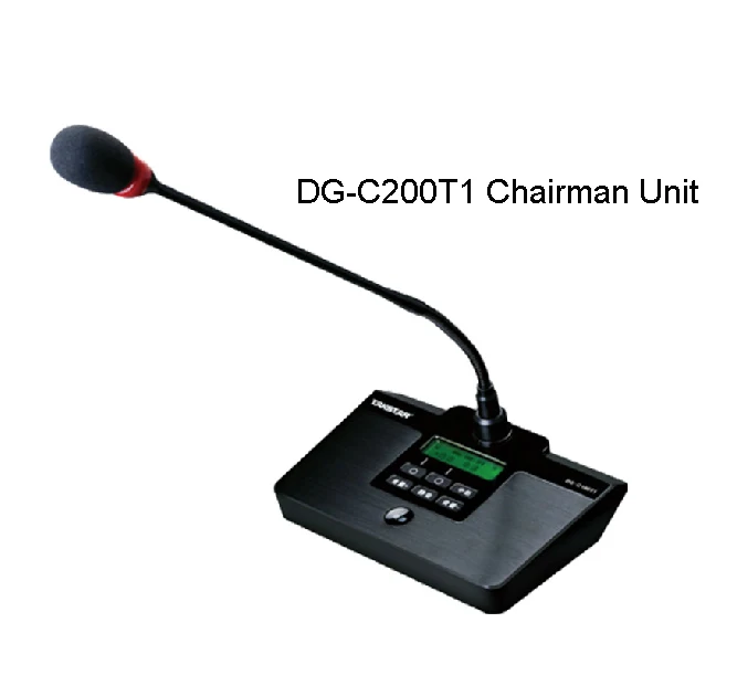Takstar DG C200 11 человек стол конференц микрофон система 2 4G Цифровая беспроводная