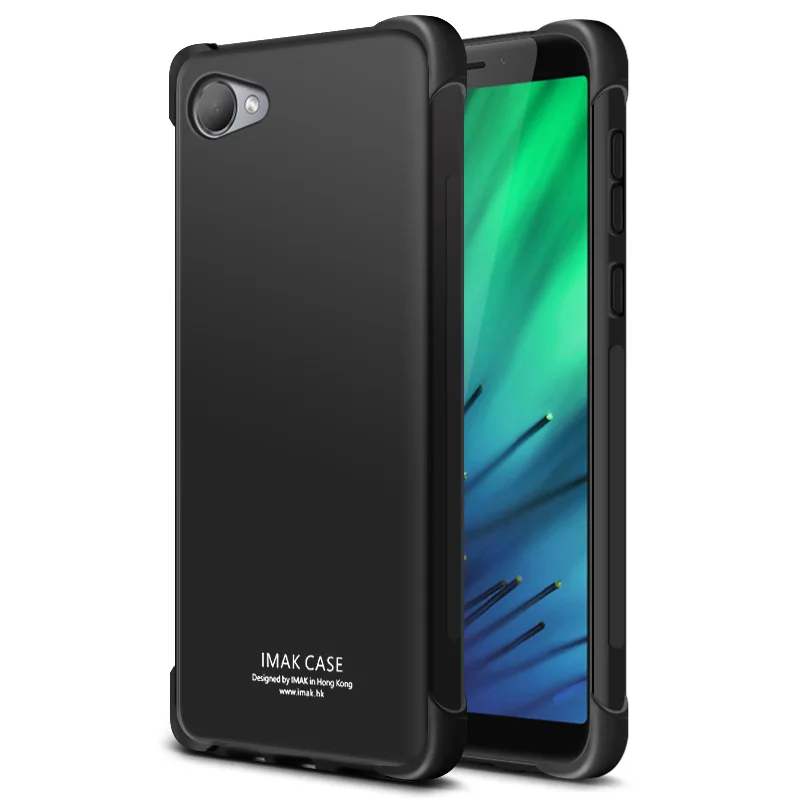 Для htc Desire 12 чехол iMAK водителя супер-тонкий мягкий для телефона бампер экран