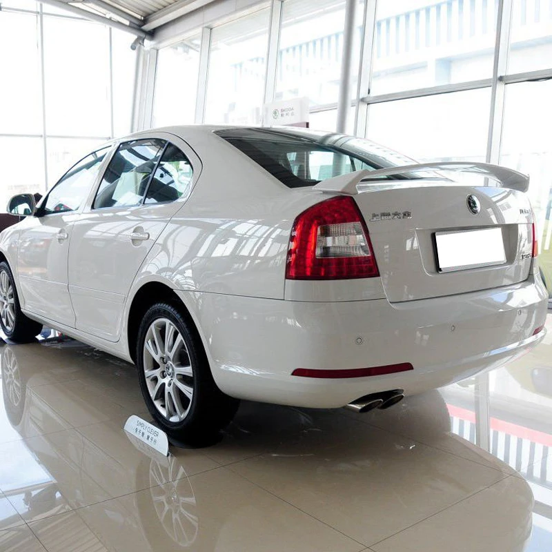 Для Skoda Octavia спойлер 2006 2014 GT Стиль авто украшение в виде хвостового крыла ABS