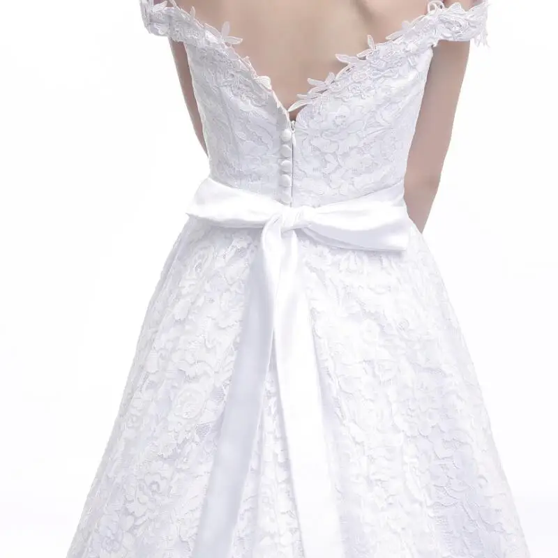 Forevergracedress 2017 A Line Lace Wedding Dress Sexy Off The Shoulder Bridal Gown Plus Size Custom Made | Свадьбы и торжества