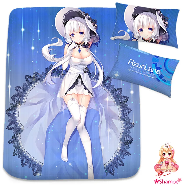 Аниме мультфильм косплей Азар Лейн прославленный матрас покрывало простыня