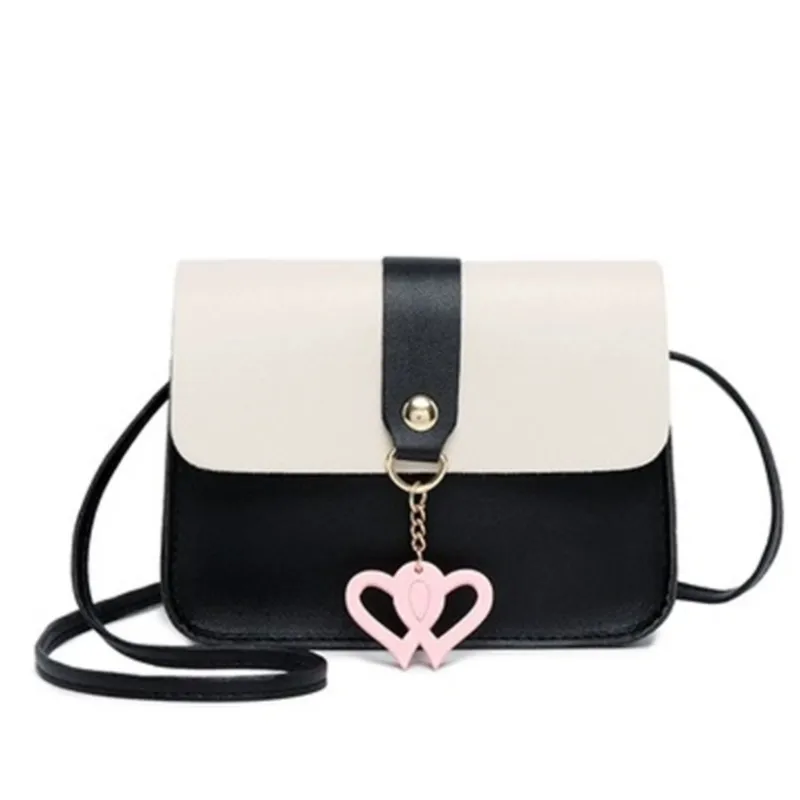 Модная женская сумка-клатч простые сумки через плечо из искусственной кожи