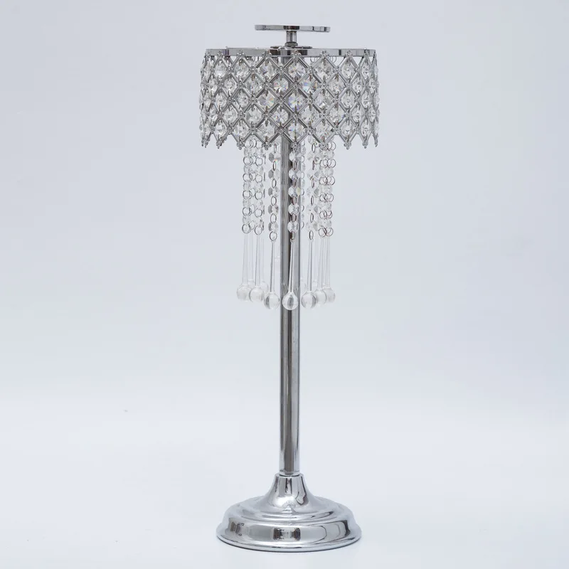 

Free Shipping H60cm * W20cm, Wedding crystal Table centerpiece,Wedding Flower Stand,Wedding Decoration 10pcs/lot