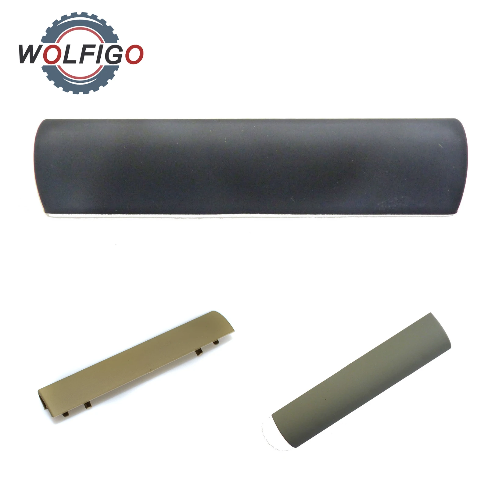 WOLFIGO черная/серая/бежевая накладка на переднюю дверь ручки LH 3B0867175 3B0867175A для VW Golf