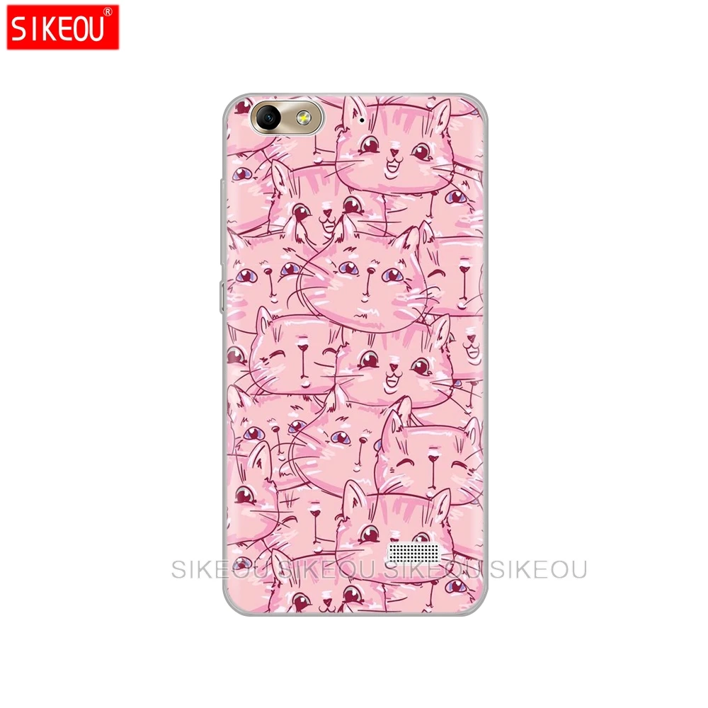 51904 Силиконовый чехол для huawei honor 4C, чехол для телефона honor 4 c caque funda, сумка для мобильного телефона, мягкий ТПУ, полностью 360, защитные чехлы - Цвет: 51904