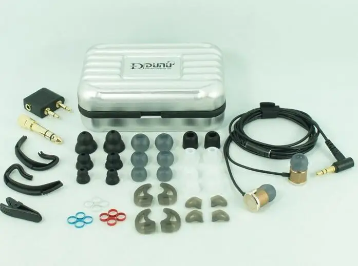 DUNU DN-2000 высококачественные гибридные наушники-вкладыши IEMs Hi-Fi с тройным