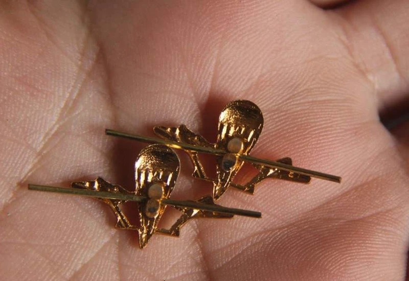 Пара оригинальных российских десантников воздушно десантные силы медаль